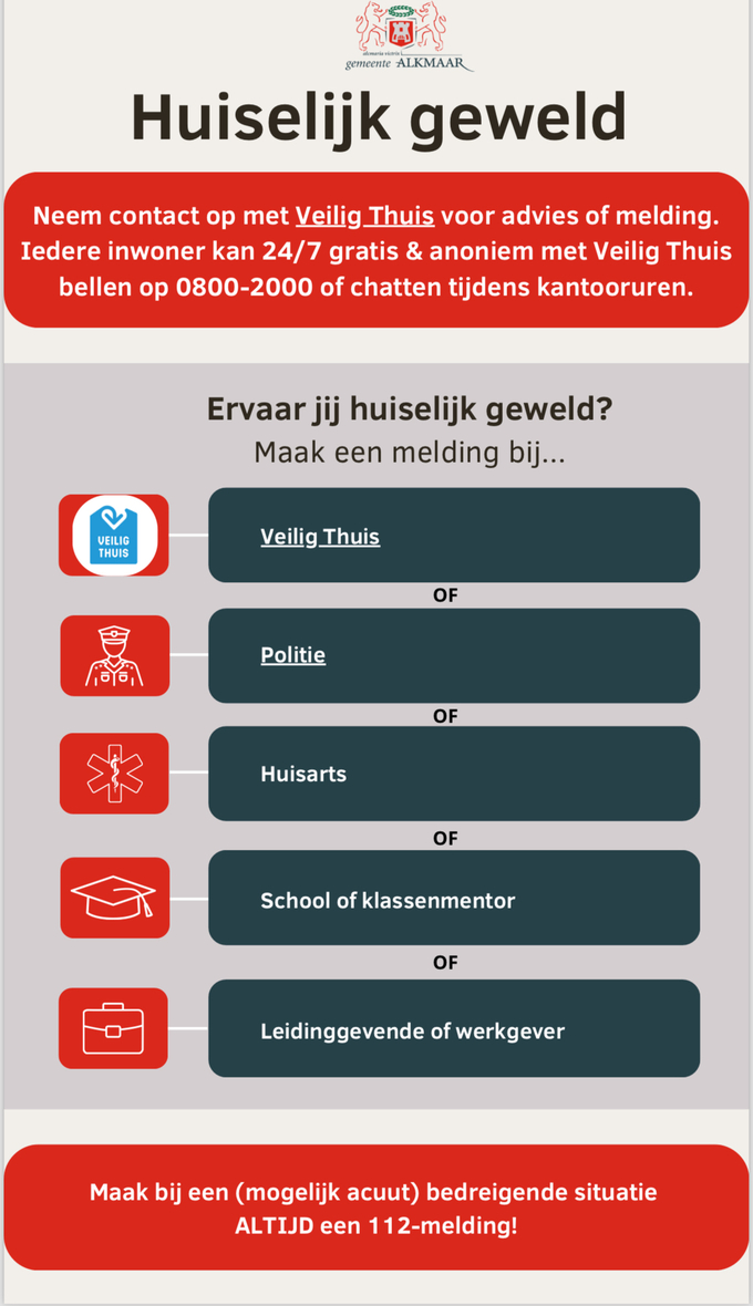 Huiselijk geweld: Het houdt nooit op en wordt van kwaad tot erger!